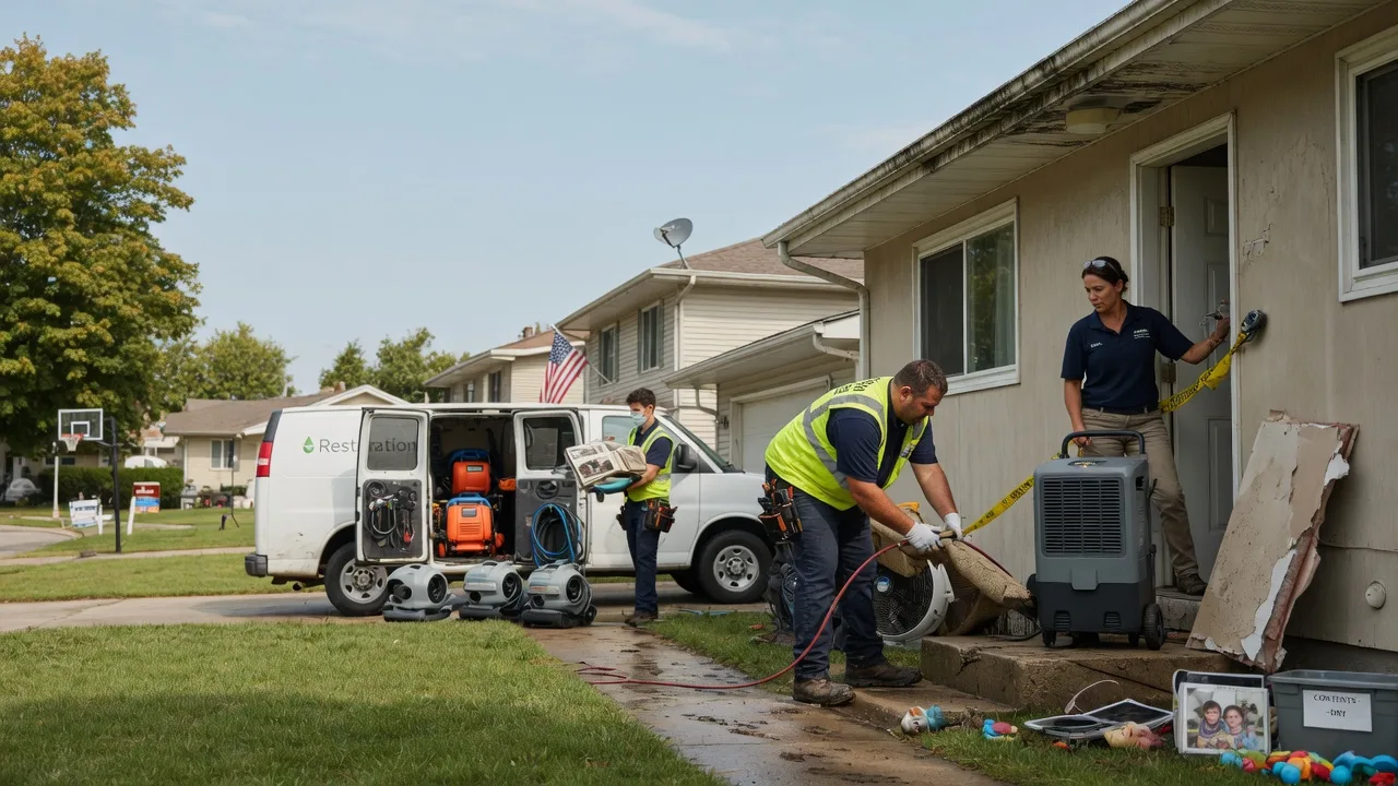 Water Damage Restoration in Zeigler, IL near me